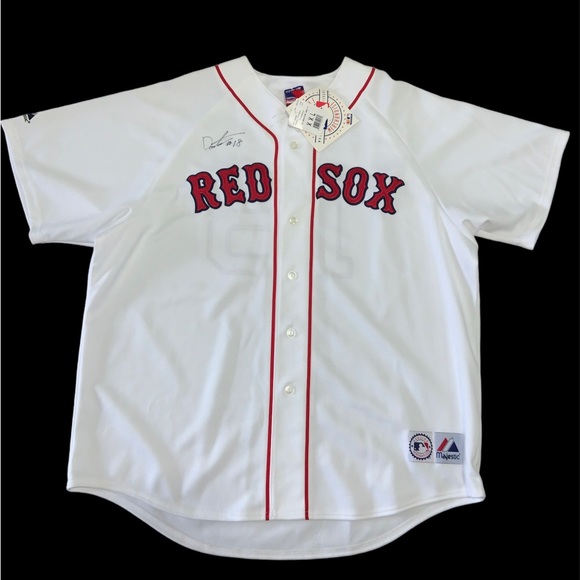 NEW Signed Daisuke Matsuzaka Boston Red Sox MLB Jersey Size XXL Majestic - Picture 1 of 10